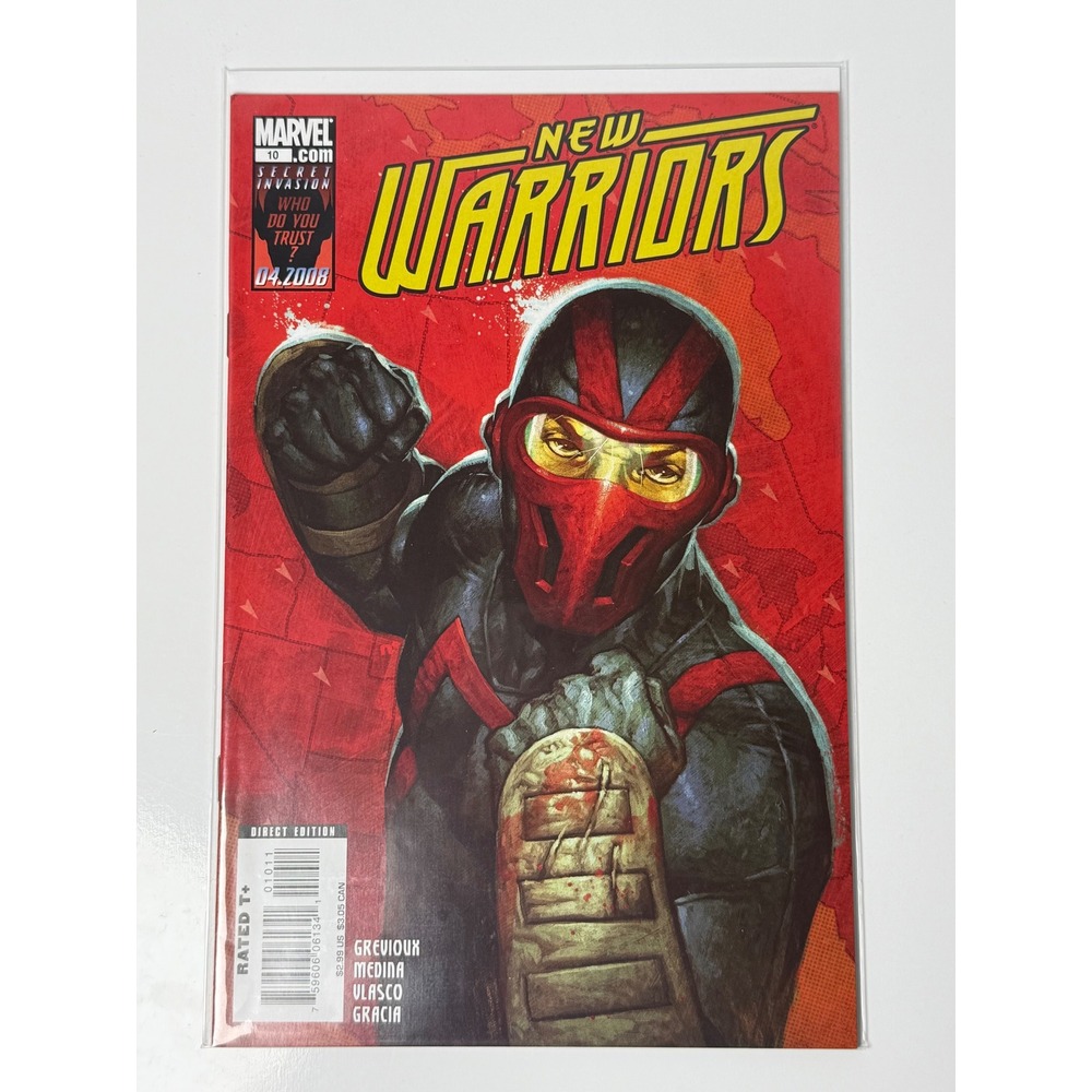 New Warriors 10 2008 Marvel Secret Invasion Tie-In Paco Medina Nic Klein Cover